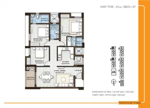 Type D1a, 3BED+3T