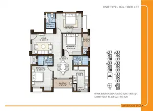 Type D2a, 3BED+3T