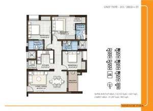 Type D3, 3BED+3T