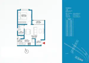 Unit No H-01 & 03, Floors-02 to 21