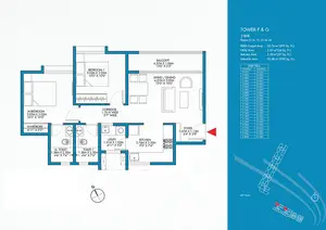Floors 01 to 19, 21 to 24
