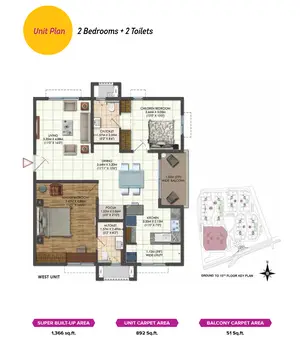 2 Bedroom