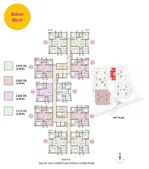 Bolton Block, 2nd To 15th