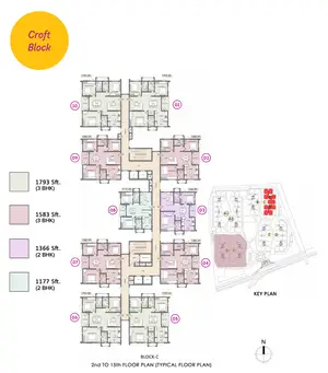 Croft Block, 2nd To 15th