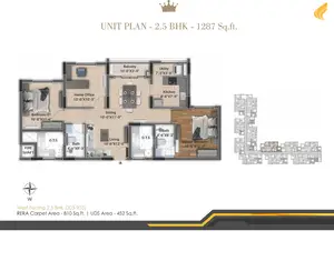 2.5 BHK