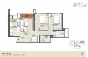 2 BHK, Premia C