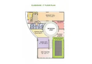Clubhouse-1st Floor Plan