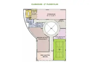 Clubhouse-2nd Floor Plan