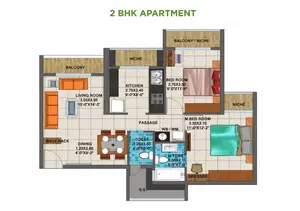 2 BHK Apartment