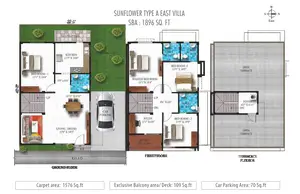 Type A, East Villa