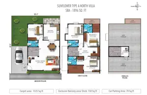 Type A, North Villa