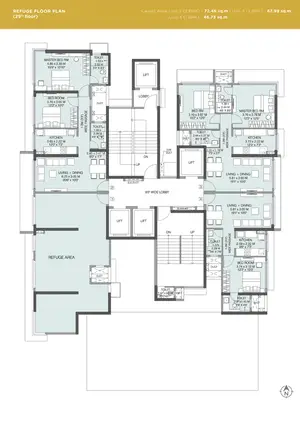Refuge Floor Plan 29th