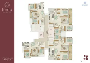 Typical Floor Plan, Wing B