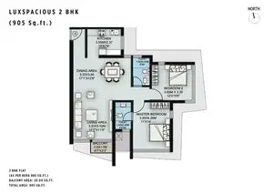 Luxspacious 2 BHK