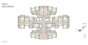 Tower T9, Reduge Floor Plan