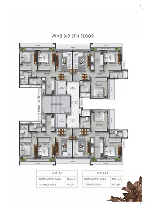 5th Floor, Wing B