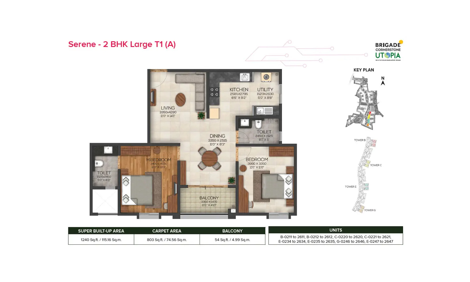 2 BHK Large A