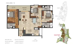 3 BHK Large T4
