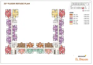 20th Floor Plan