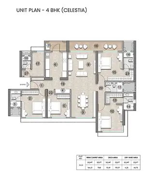 Celestia (Flat 3 & 6)