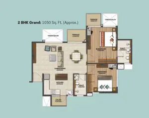 2 BHK Grand