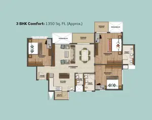 3 BHK Comfort