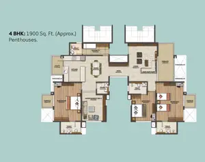 4 BHK Penthouses