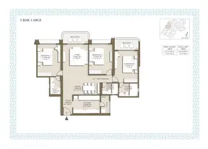 3 BHK, Large