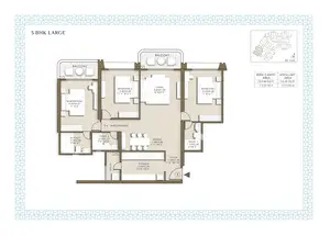 3 BHK, Large