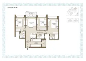 3 BHK, Medium