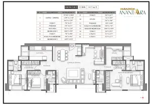 3.5 BHK, Unit 1 & 2