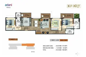 3 BHK, Luxe