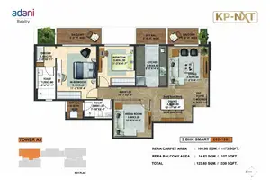 3 BHK, Smart