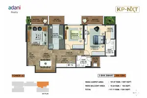 3 BHK, Smart
