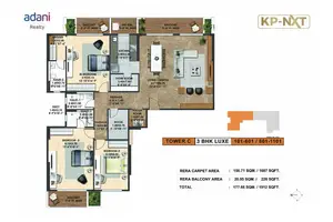 3 BHK, Luxe