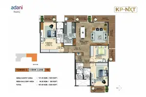 3 BHK, Luxe
