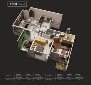 2 BHK Grand