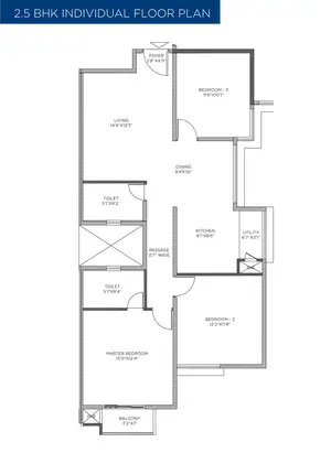 2.5 BHK