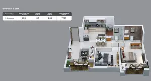 2 Bedroom