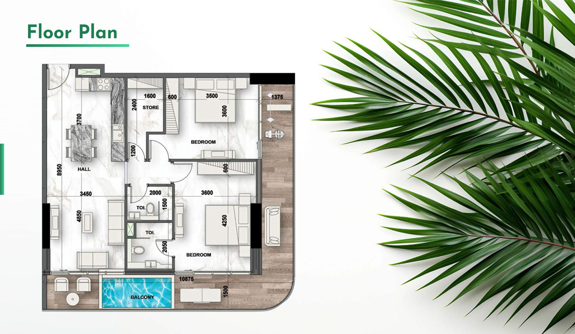 2 Bedroom