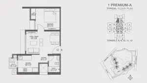 1 Premium-A, Typical Floor Plan