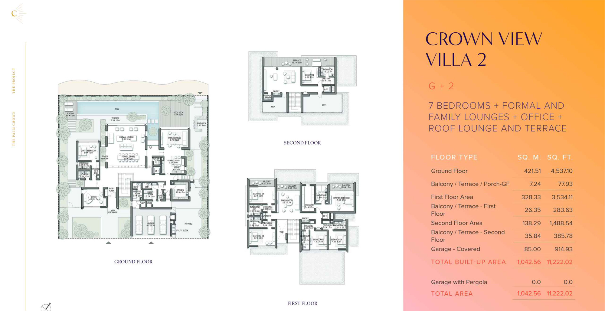 7 Bedroom, Crown View, Villa 2