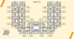 Block C1 & C2 First Floor Plan