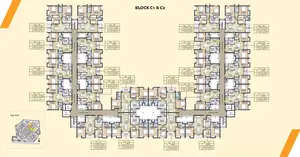 Block C1 & C2 Typical Floor Plan
