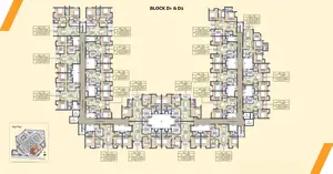 Block D1 & D2 Typical Floor Plan