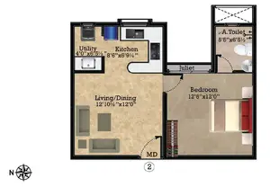 1 BHK Smart