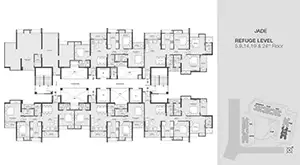 Jade, Refuge Level 5, 9, 14, 19 & 24th Floor