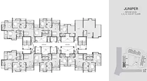 Juniper, Refuge Level 5, 9, 14, 19 & 24th Floor