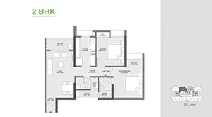 2 BHK, Fern