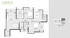 3 BHK S, Jade